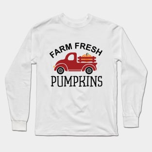 Farm Fresh Pumpkins Long Sleeve T-Shirt